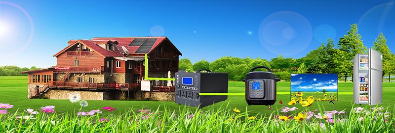 Solar Power System station